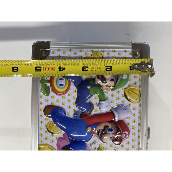 Super Mario Brothers Vaultz Lock it Up Case NO KEY Metal Stash Box Lined - Picture 11 of 13